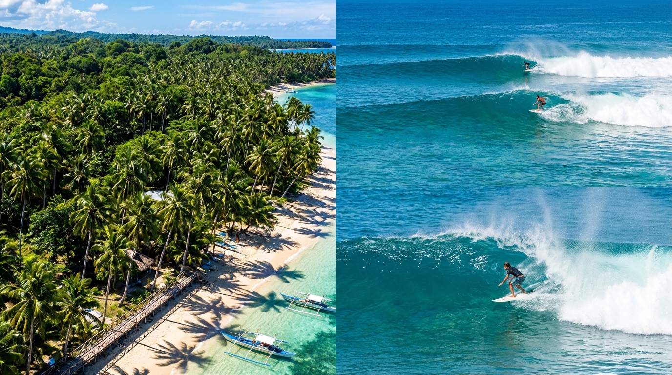 explorez les meilleurs spots de surf à siargao island, une destination incontournable pour les passionnés de glisse offrant des vagues parfaites et un cadre paradisiaque.