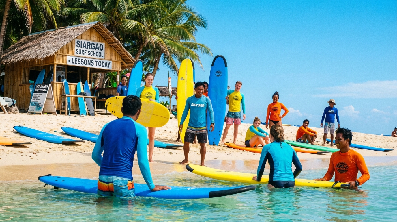 explorez les meilleurs spots de surf à siargao island, une destination paradisiaque renommée pour ses vagues parfaites et son ambiance tropicale unique.