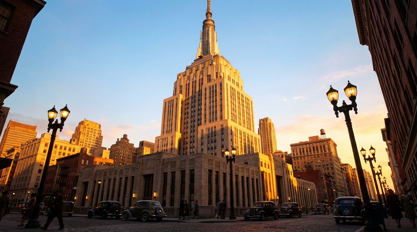 explorez l'histoire fascinante et l'architecture emblématique de l'empire state building, symbole iconique de new york et chef-d'œuvre du design art déco.