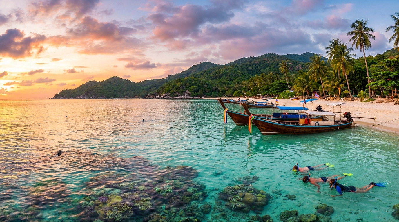 découvrez koh tao avec notre guide complet pour un séjour inoubliable : plages paradisiaques, activités incontournables, conseils pratiques et hébergements pour tous les budgets.
