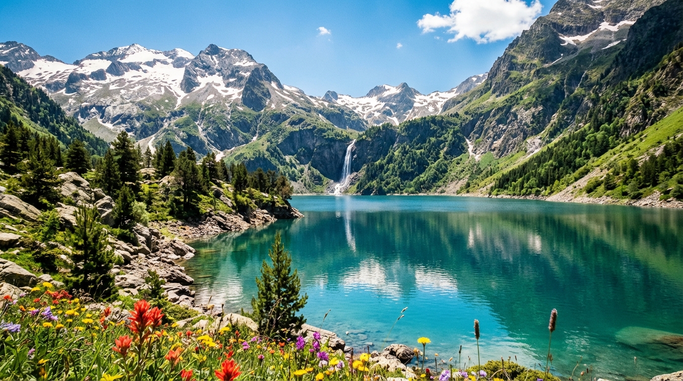 explorez le lac d’oo, un joyau naturel niché dans les pyrénées, idéal pour les amoureux de la nature et les randonneurs en quête de paysages exceptionnels.