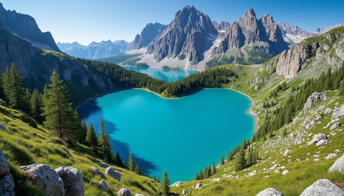 explorez le lac du montagnon, un joyau naturel niché entre montagnes, offrant un cadre idéal pour la détente et les activités en pleine nature.