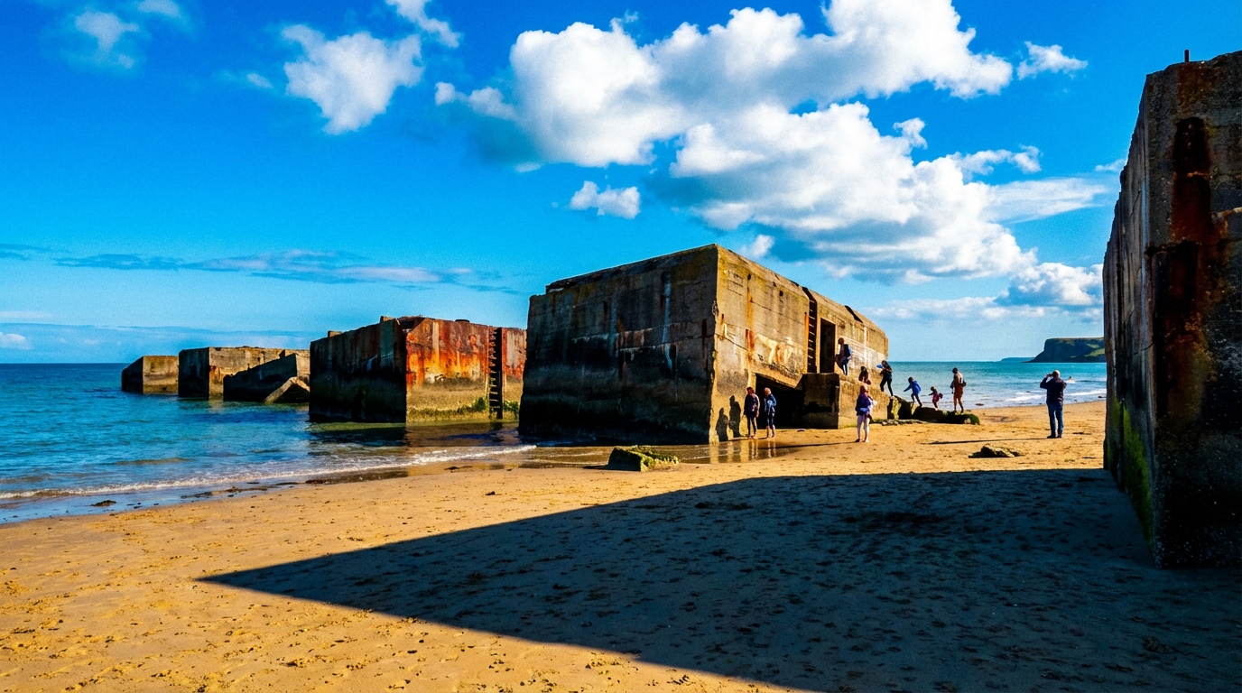 explorez l'histoire fascinante d'arromanches et découvrez ses sites incontournables, témoins du débarquement de normandie et de la seconde guerre mondiale.
