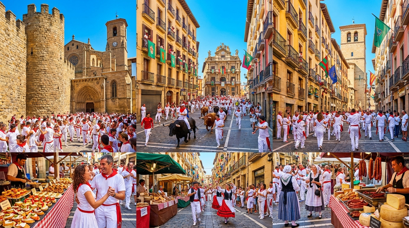 explorez pampelune à travers son histoire riche, sa culture vibrante et ses traditions locales uniques. découvrez les incontournables de cette ville emblématique.