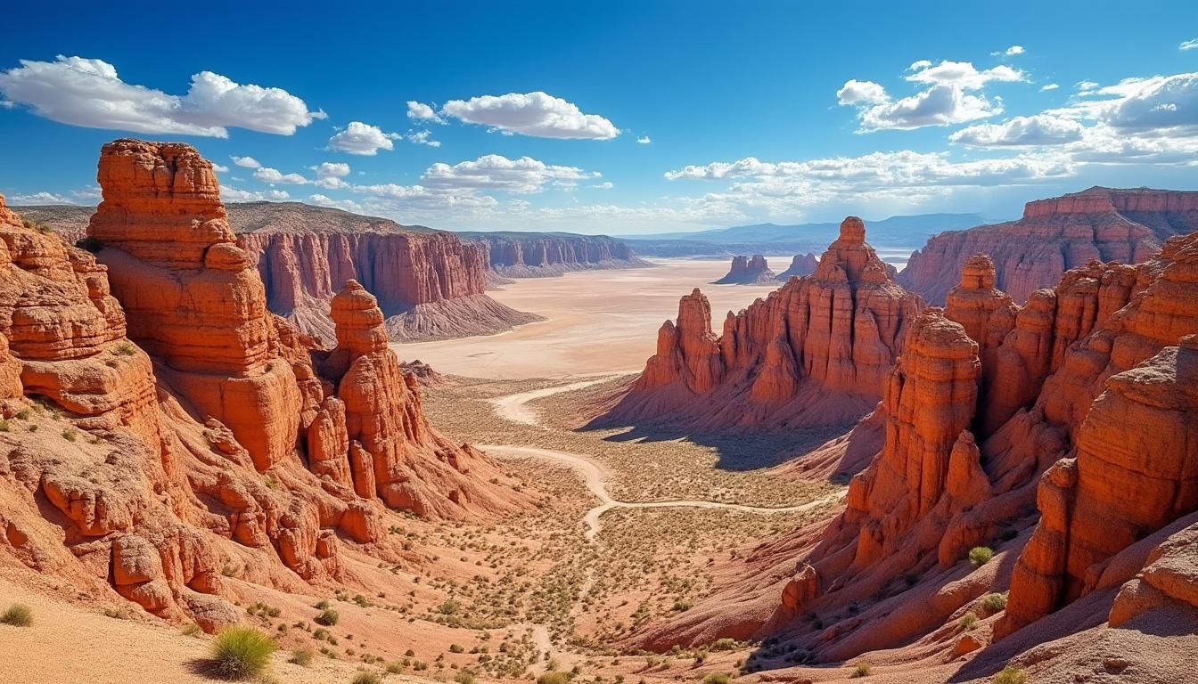 explorez le désert de bardenas, un paysage unique en espagne offrant des formations géologiques impressionnantes, une biodiversité surprenante et une expérience inoubliable au cœur d'une nature préservée.