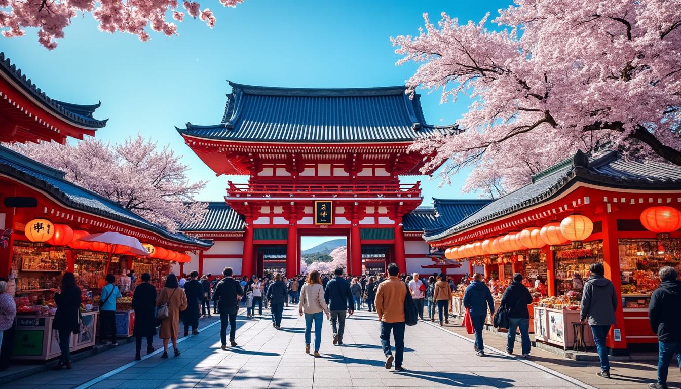 découvrez asakusa, un quartier historique de tokyo, grâce à notre guide complet. explorez ses temples emblématiques, ses ruelles traditionnelles et ses trésors culturels pour une expérience inoubliable.