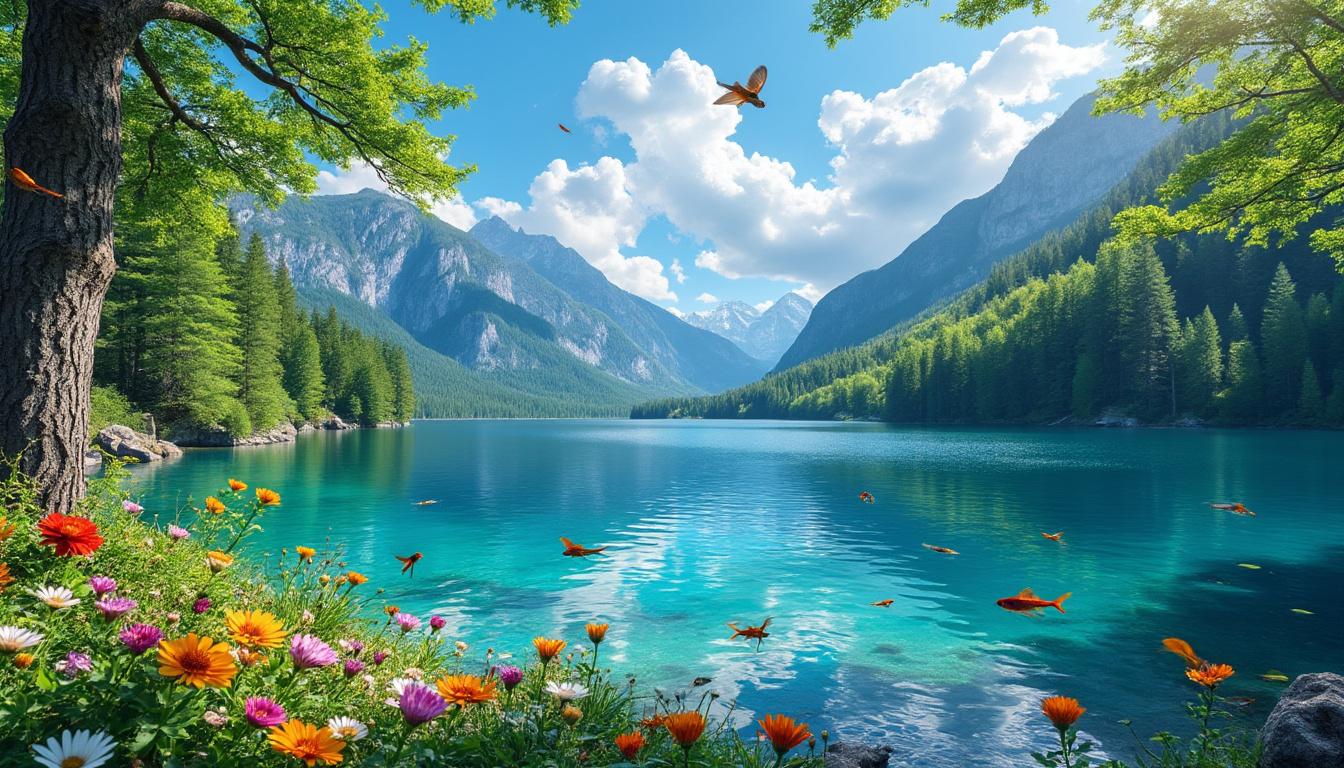 explorez le lac de guizengeard et découvrez ses trésors naturels, une destination idéale pour les amoureux de la nature et les passionnés d'aventure en plein air.