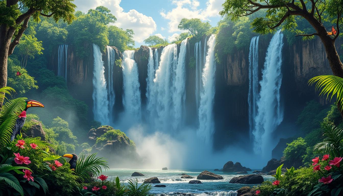 plongez au cœur des chutes d'iguazu et explorez leur environnement exceptionnel, entre nature luxuriante et paysages à couper le souffle.