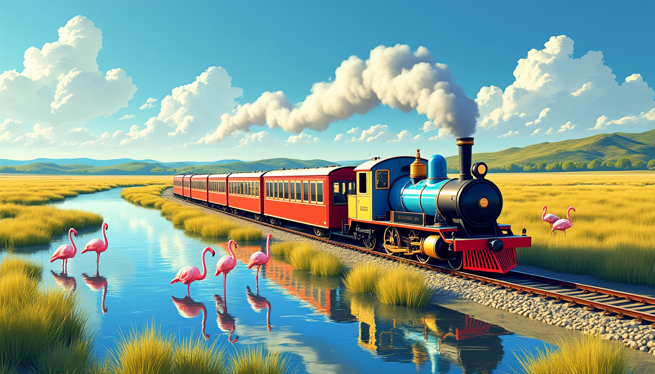 embarquez à bord du petit train des salins d'aigues-mortes pour un voyage incontournable à travers des paysages magnifiques et une découverte unique du patrimoine local.