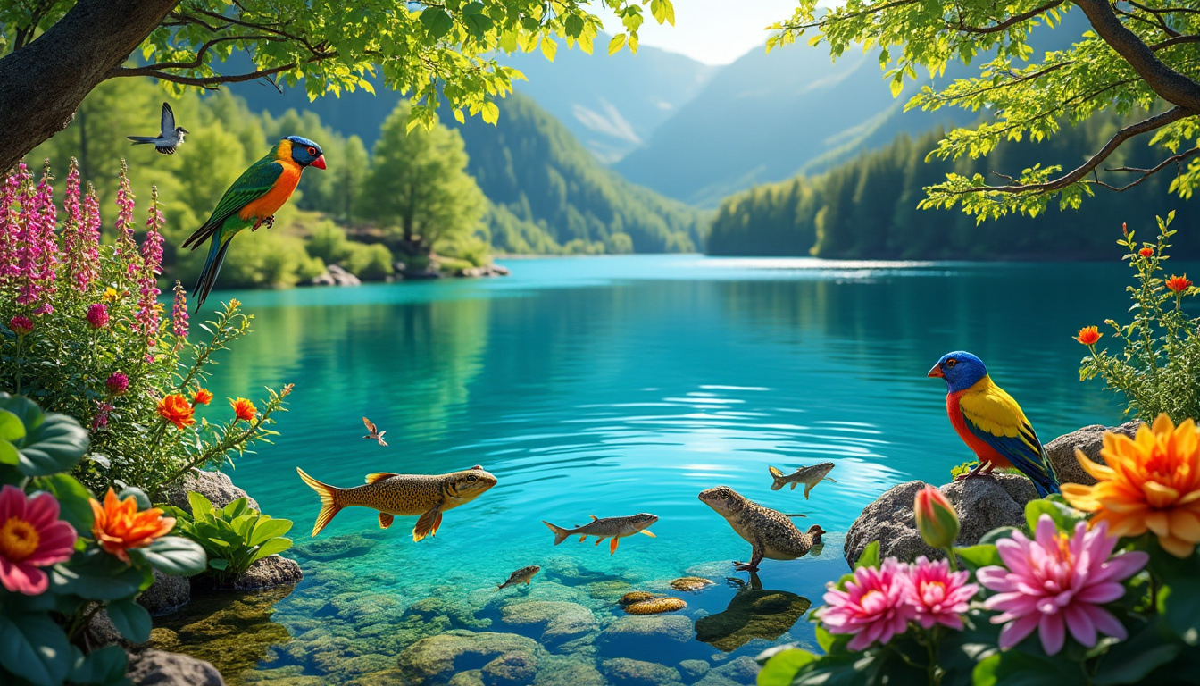 explorez la biodiversité exceptionnelle du lac fourchu et découvrez ses espèces uniques dans un écrin naturel préservé.