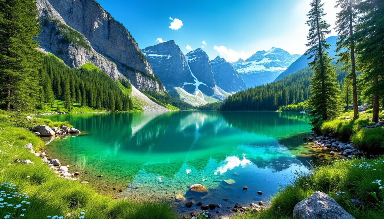 explorez les charmes naturels du lac vert à passy, un endroit idyllique pour les amoureux de la nature, offrant des paysages époustouflants et des moments de tranquillité au cœur des montagnes.