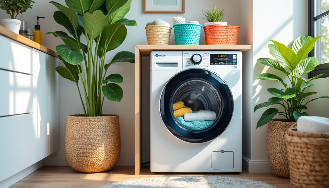 découvrez les avantages d'une mini machine à laver, idéale pour les petits espaces grâce à sa compacité, son efficacité énergétique et sa facilité d'utilisation.